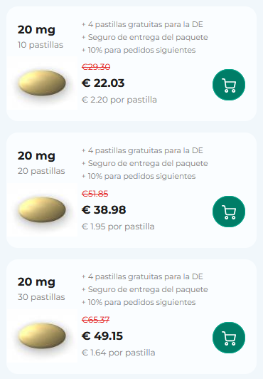 vidalista 20 es